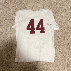 Brandy melville grey and red 44 shirt